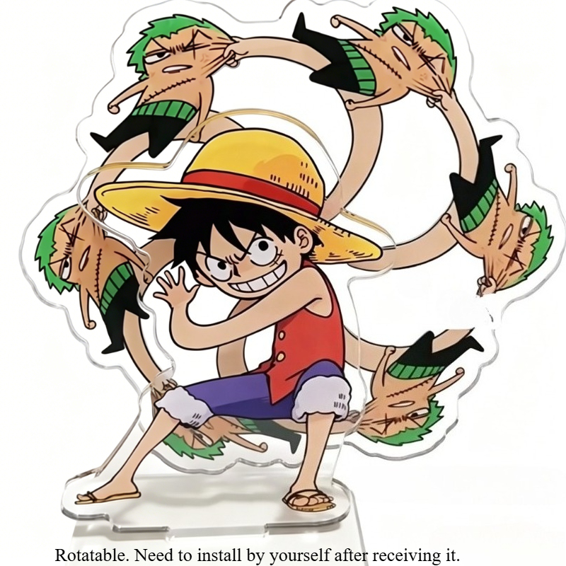 Model Kit Plastic - One Piece Monkey D Luffy cartoon