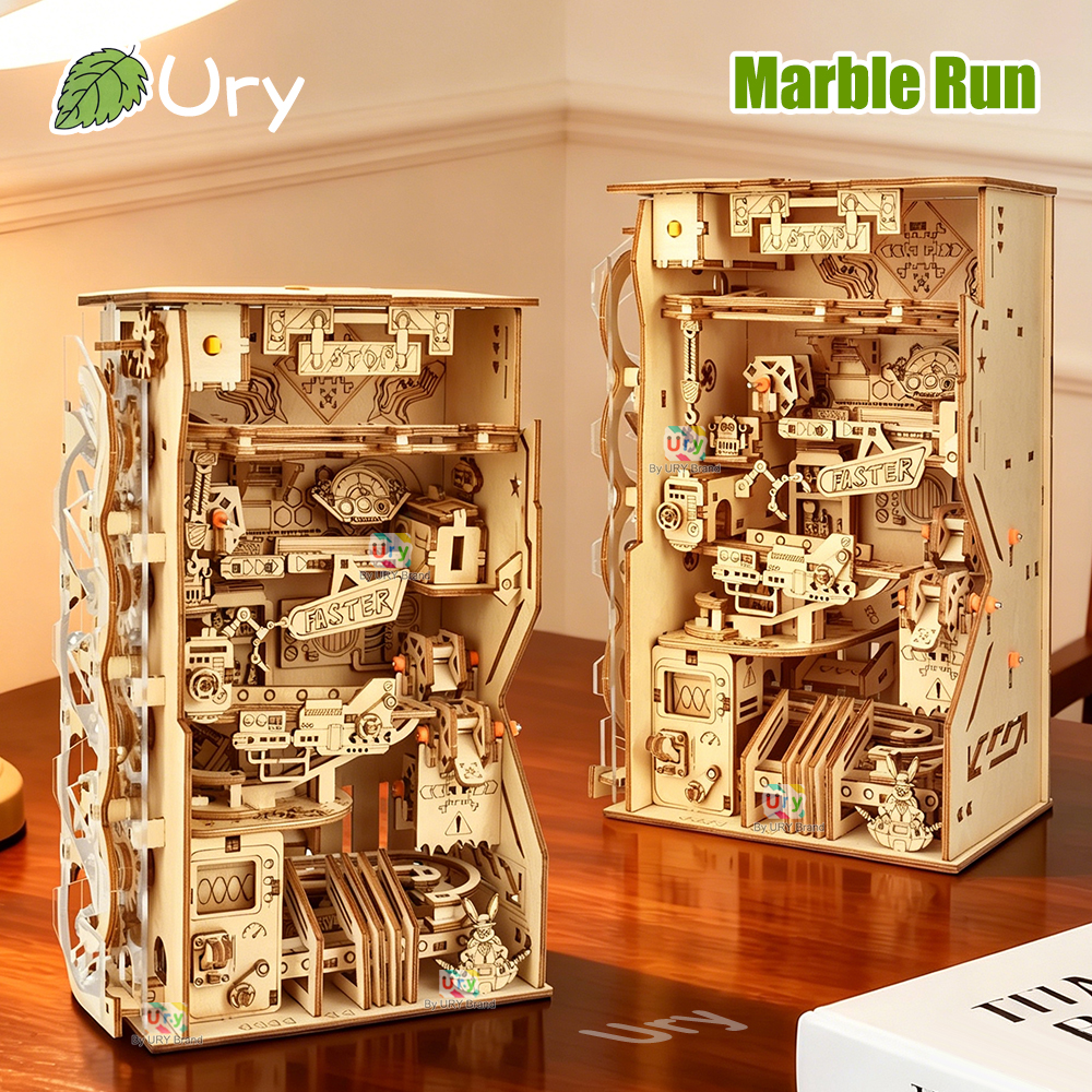 Model Kit Runner - Ury 3D Wooden Puzzle Electric Track