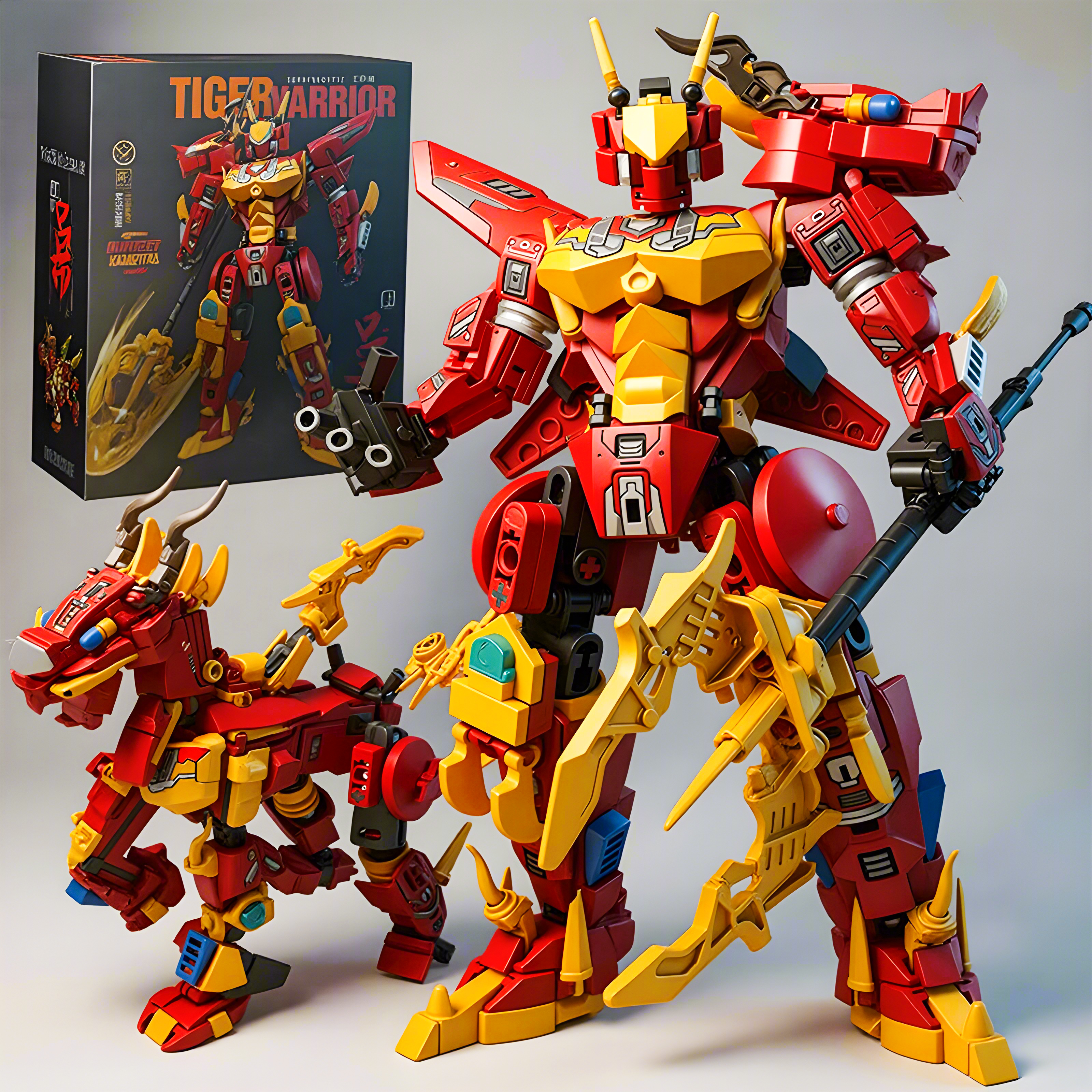 Model Kit Mecha - Kirin Building Blocks Mecha Building Blocks