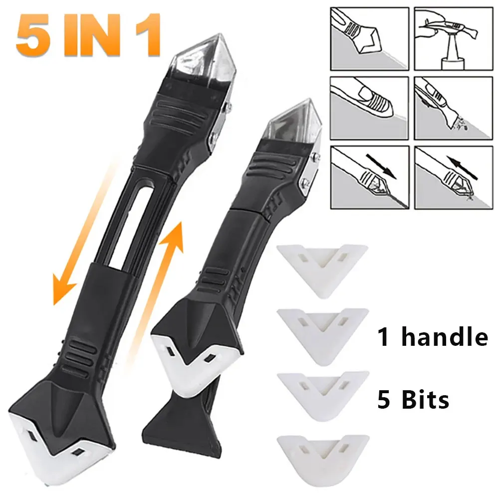 Seam Scraper Tool - 5-in-1 metal head scraping tool set: