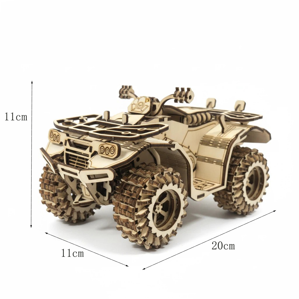 Model Kit Motor Nuclear - OUZEY DIY Sand & Beach Vehicle