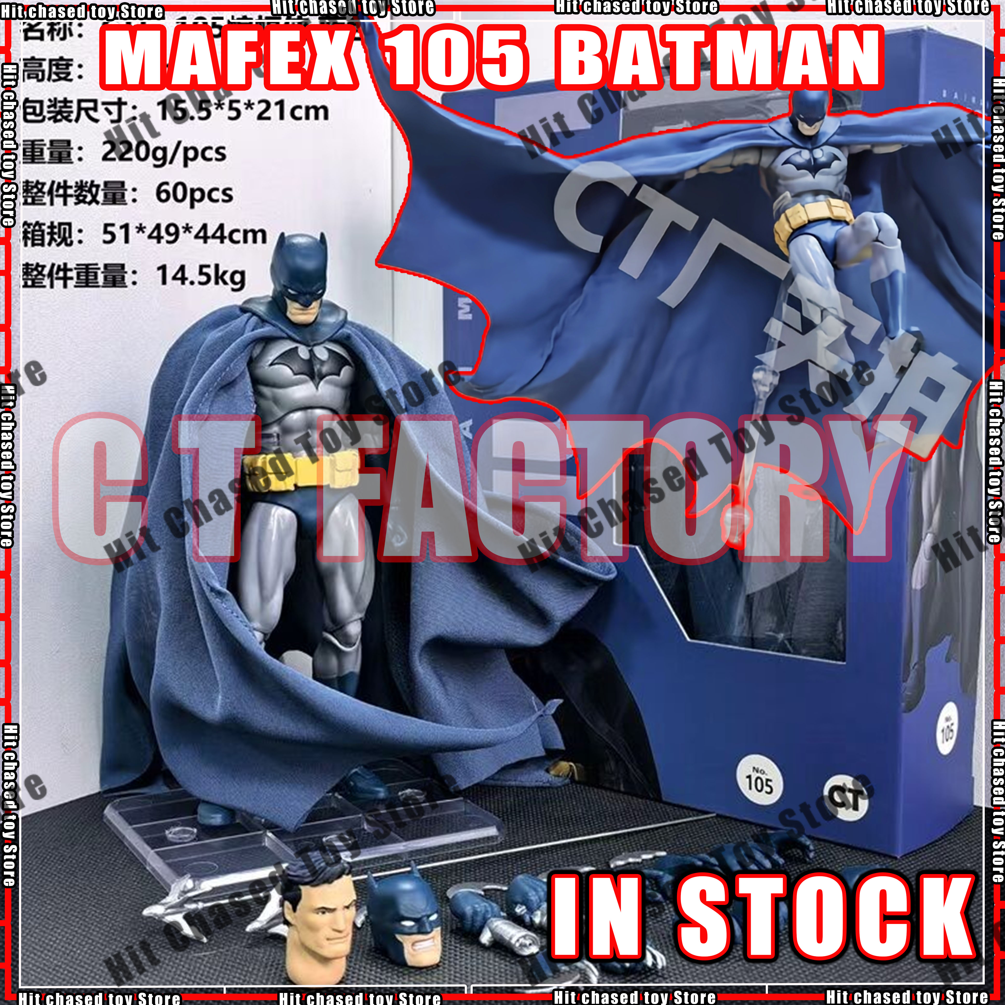 Model Kit Batman - In Stock Mafex105 Batman Ct Factory