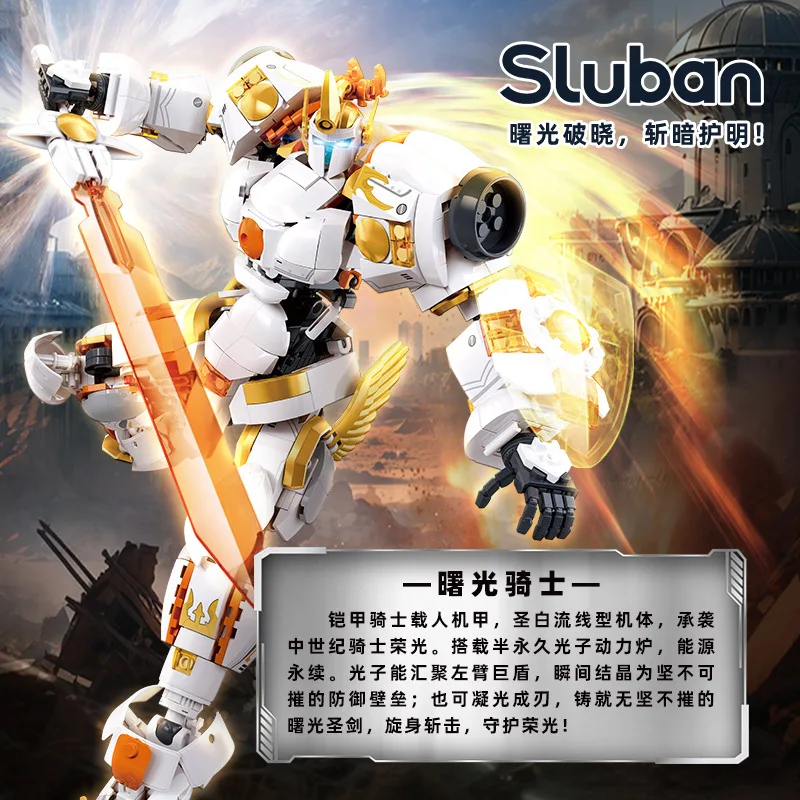 Xiao Luban B1563 building bloc - Model Kit Mecha ulasan dan harga