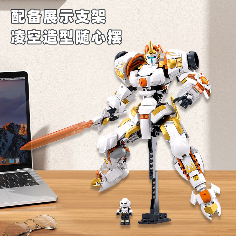 Xiao Luban B1563 building bloc - Model Kit Mecha ulasan dan harga