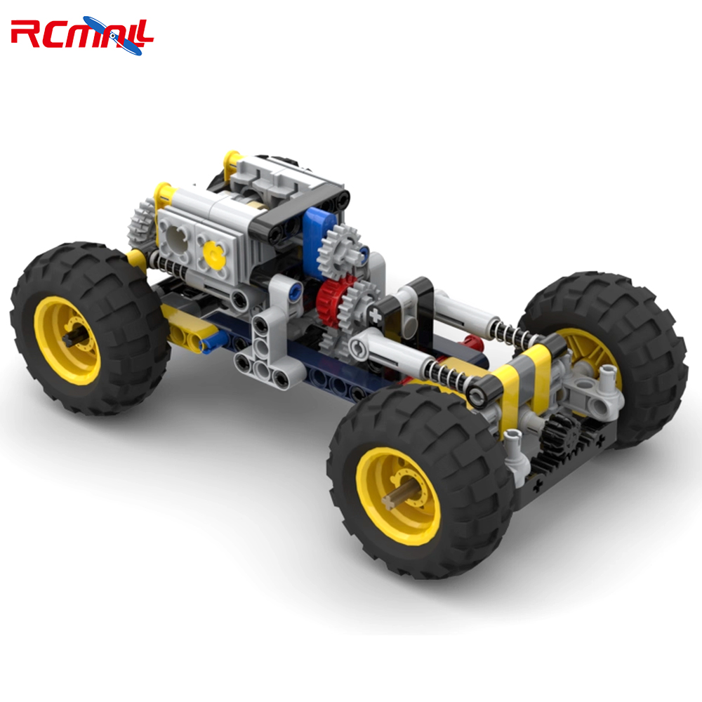 MOC Off-road Car Vehicle Chass - Model Kit Runner ulasan dan harga