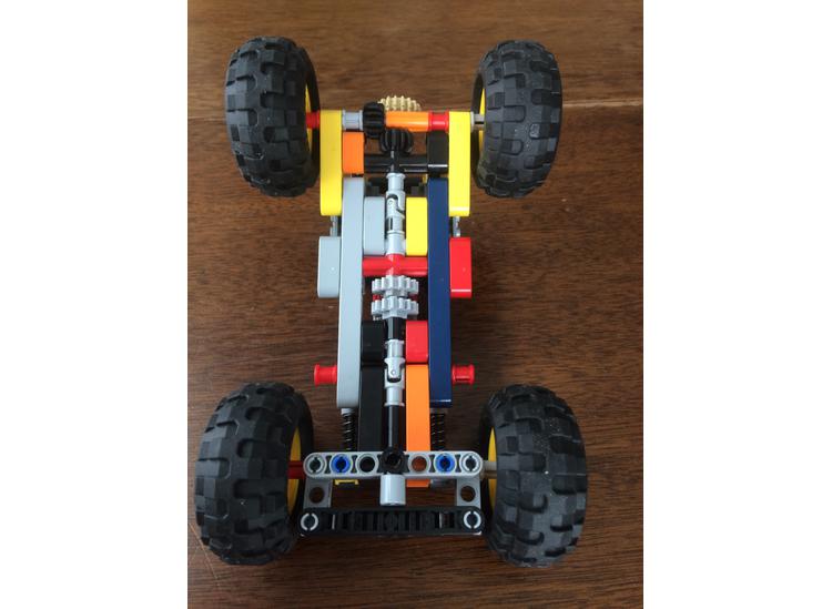 MOC Off-road Car Vehicle Chass - Model Kit Runner ulasan dan harga
