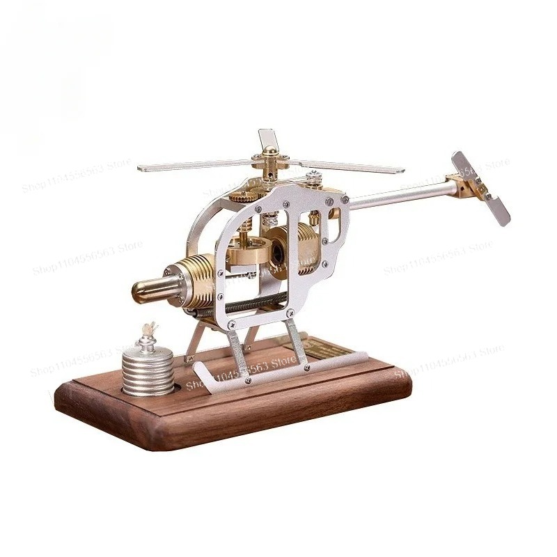 Mini Stirling Engine Helicopte - Model Kit Engine ulasan dan harga