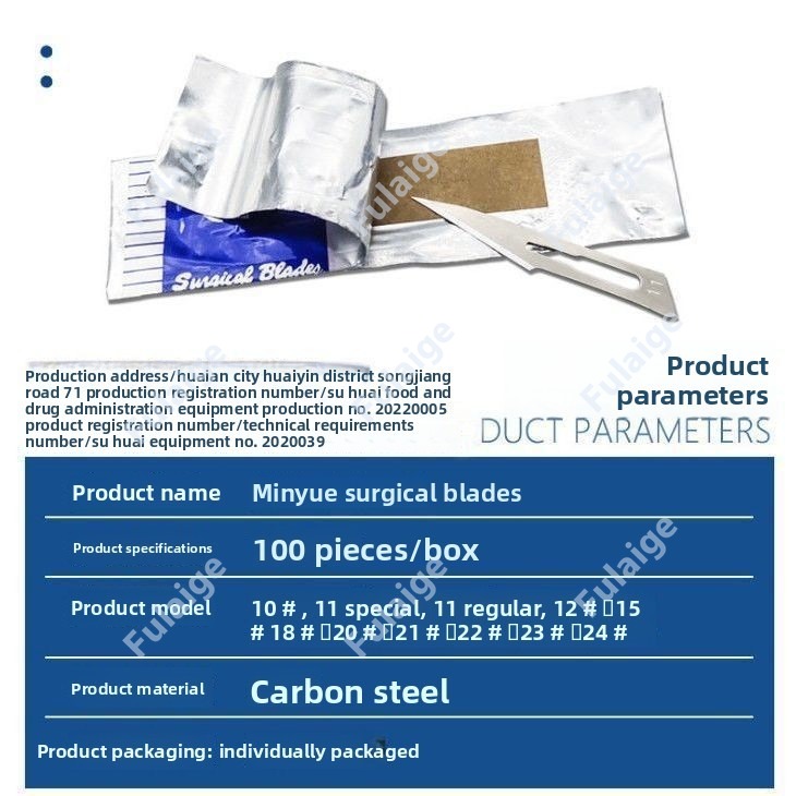 Surgical Scalpel Blades 100PCS - Hobby Knife Blade ulasan dan harga
