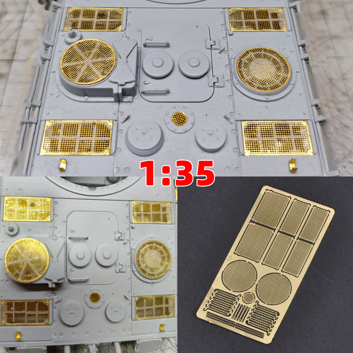 1/35 Scale Model Kit Jagdpanth - Model Kit Engine ulasan dan harga
