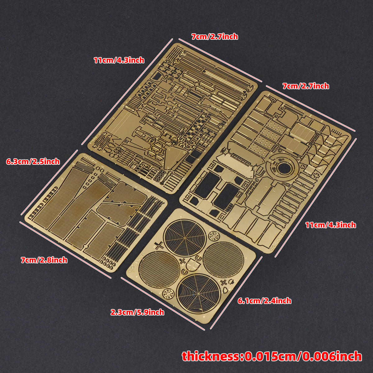 1/35 Photo Eatch PE Scale Mode - Model Kit Engine ulasan dan harga