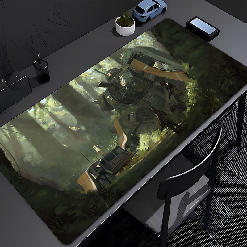 90x40cm Mouse Pad Anime Gabine - Model Kit Gundam Wing ulasan dan harga