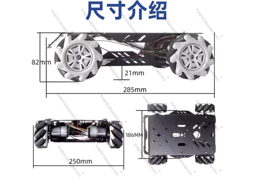 V3 Mecanum Wheel 25Kg Load RC  - Model Kit Lancelot ulasan dan harga