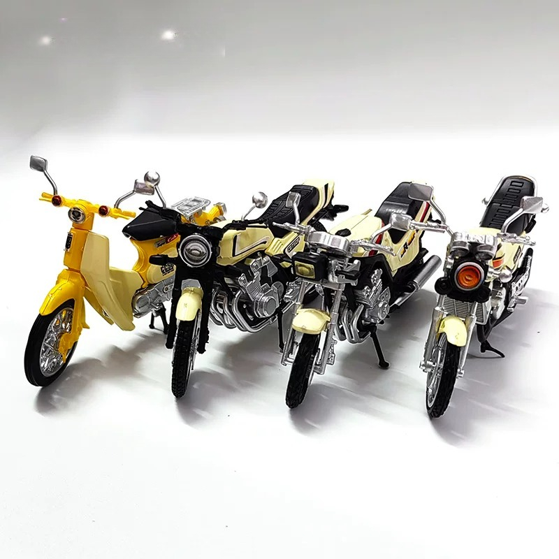 4pcs/set 4D Assembly 1/24 Moto - Model Kit Motor Nuclear ulasan dan harga
