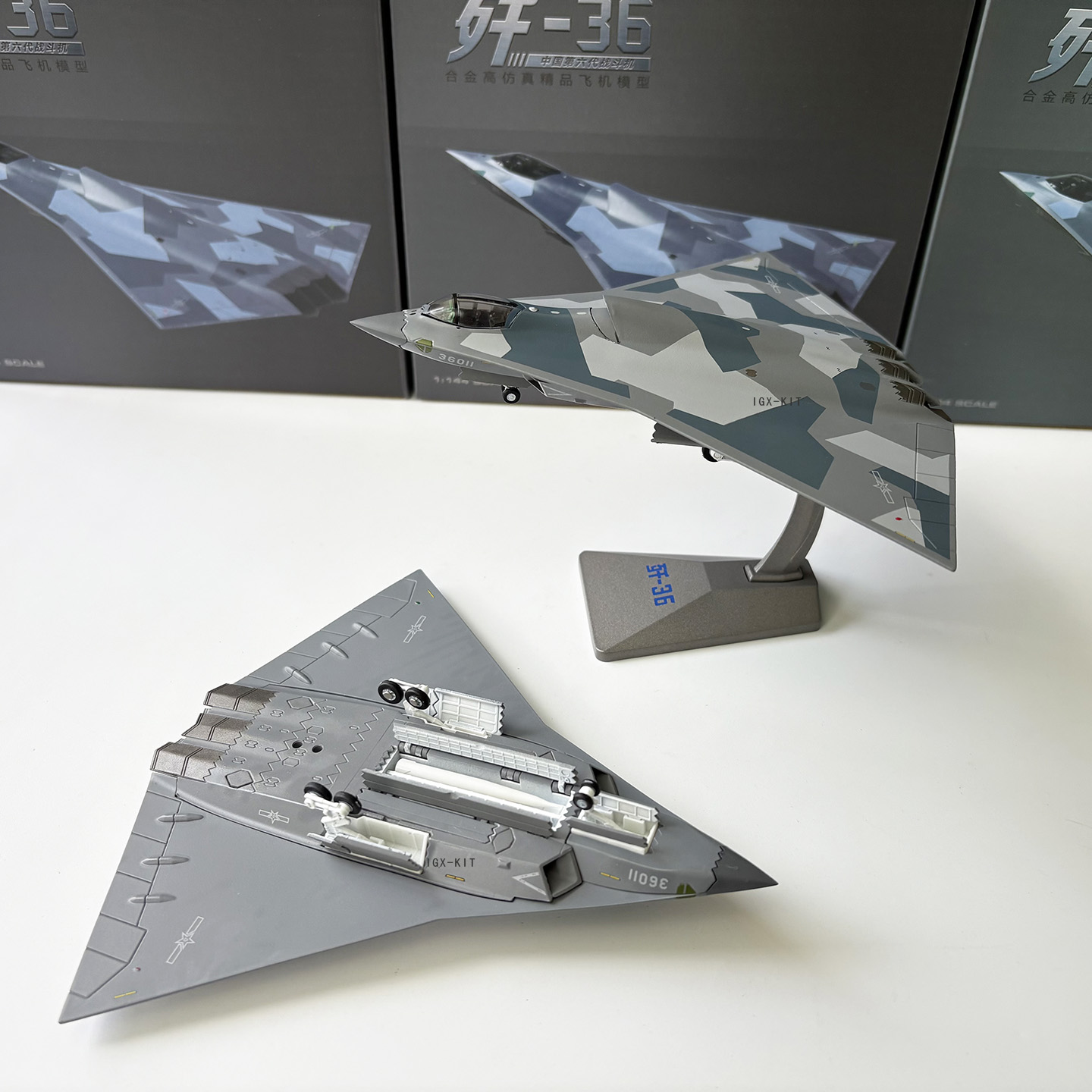 1/144 J-36 Chinese 6th Generat - Model Kit Plane ulasan dan harga