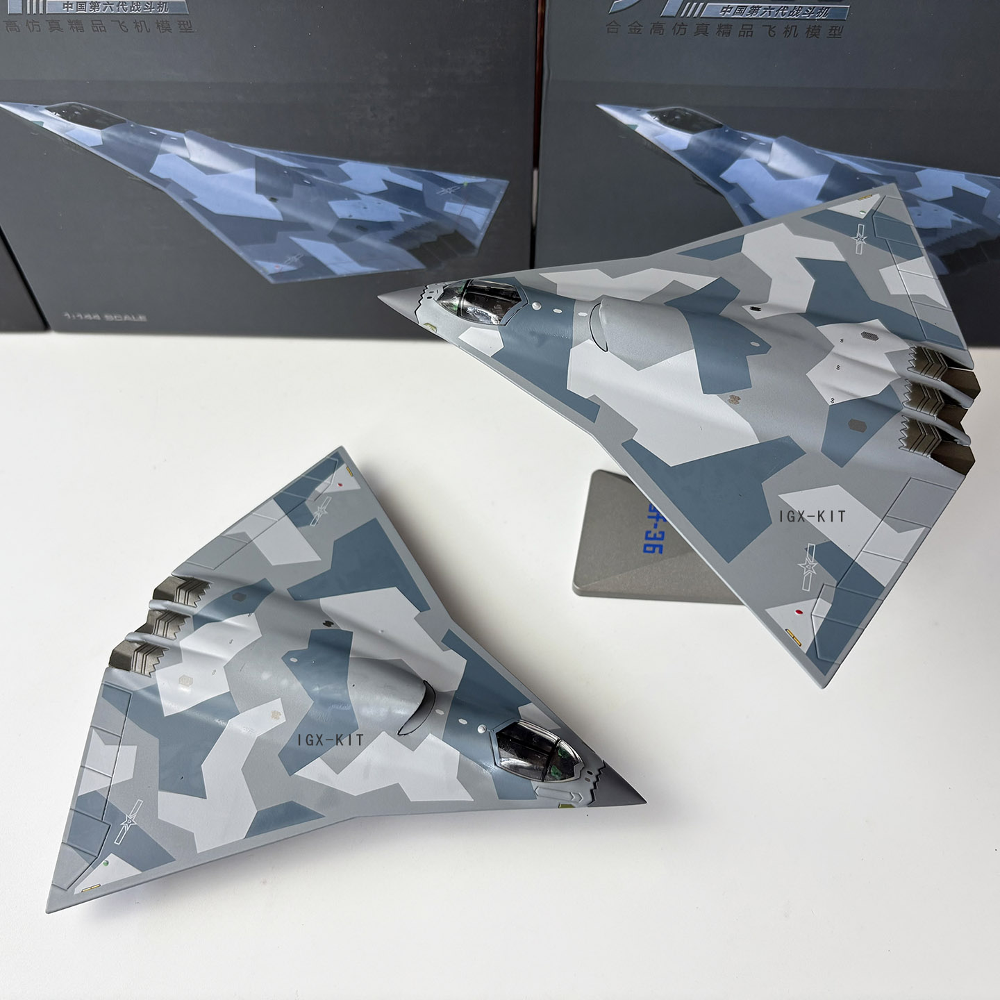 1/144 J-36 Chinese 6th Generat - Model Kit Plane ulasan dan harga