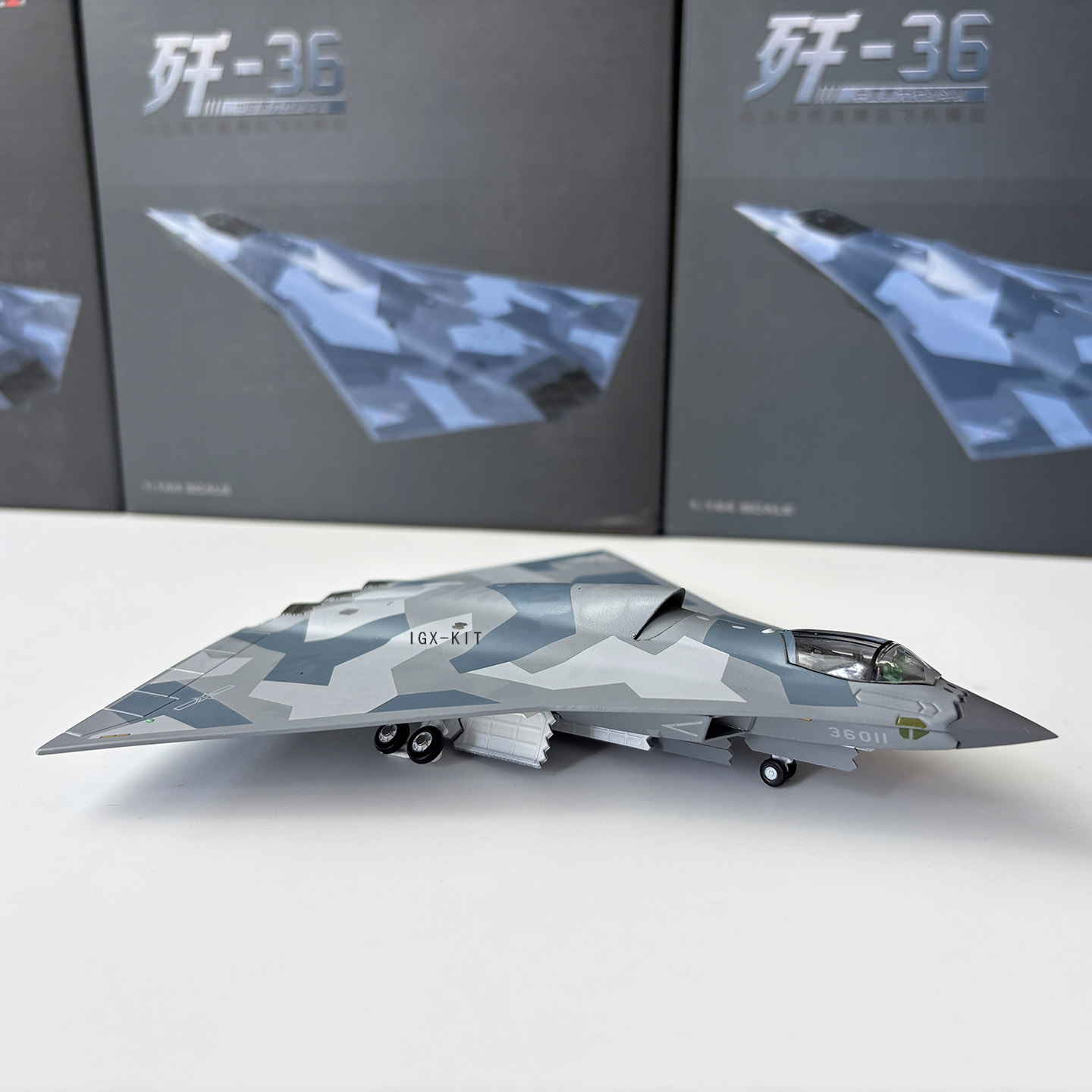 1/144 J-36 Chinese 6th Generat - Model Kit Plane ulasan dan harga