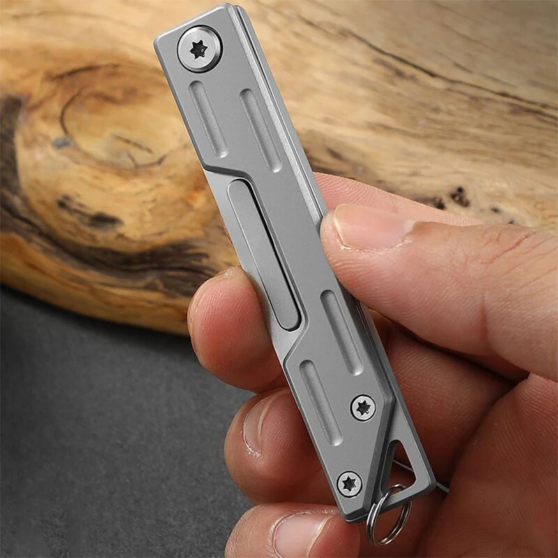 Folding Knife Stainless Steel  - Hobby Knife Blade ulasan dan harga