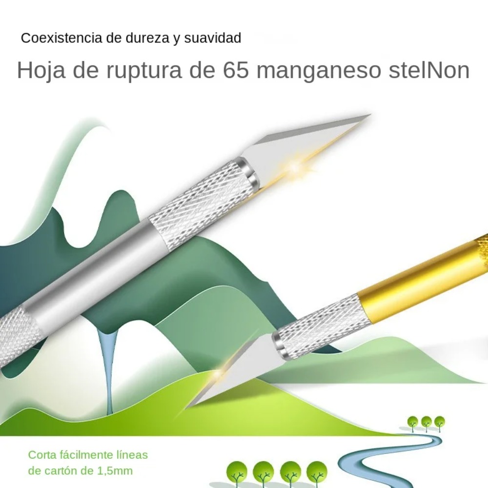 Non-Slip Metal Scalpel Knife T - Hobby Knife Blade ulasan dan harga