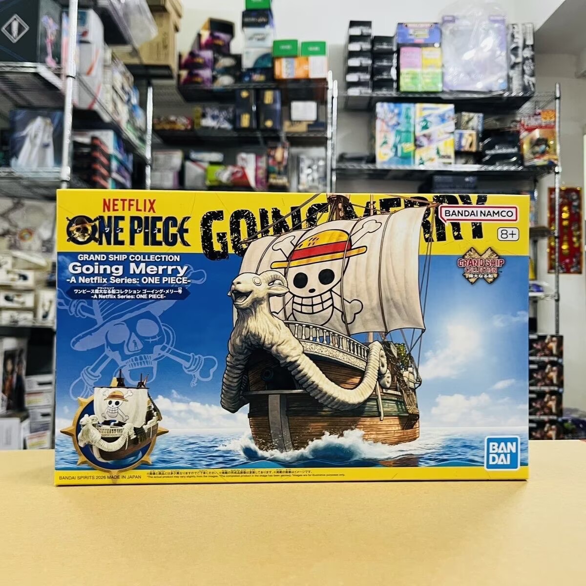 Bandai One Piece Grand Ship Co - Model Kit One Piece Going Merry ulasan dan harga