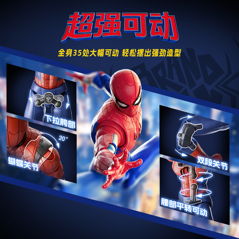 BLOKEES Original Spider Man Ve - Model Kit Batman ulasan dan harga