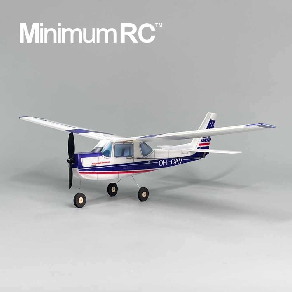 MinimumRC Plane Kit Blue Cessn - Model Kit Airplane ulasan dan harga