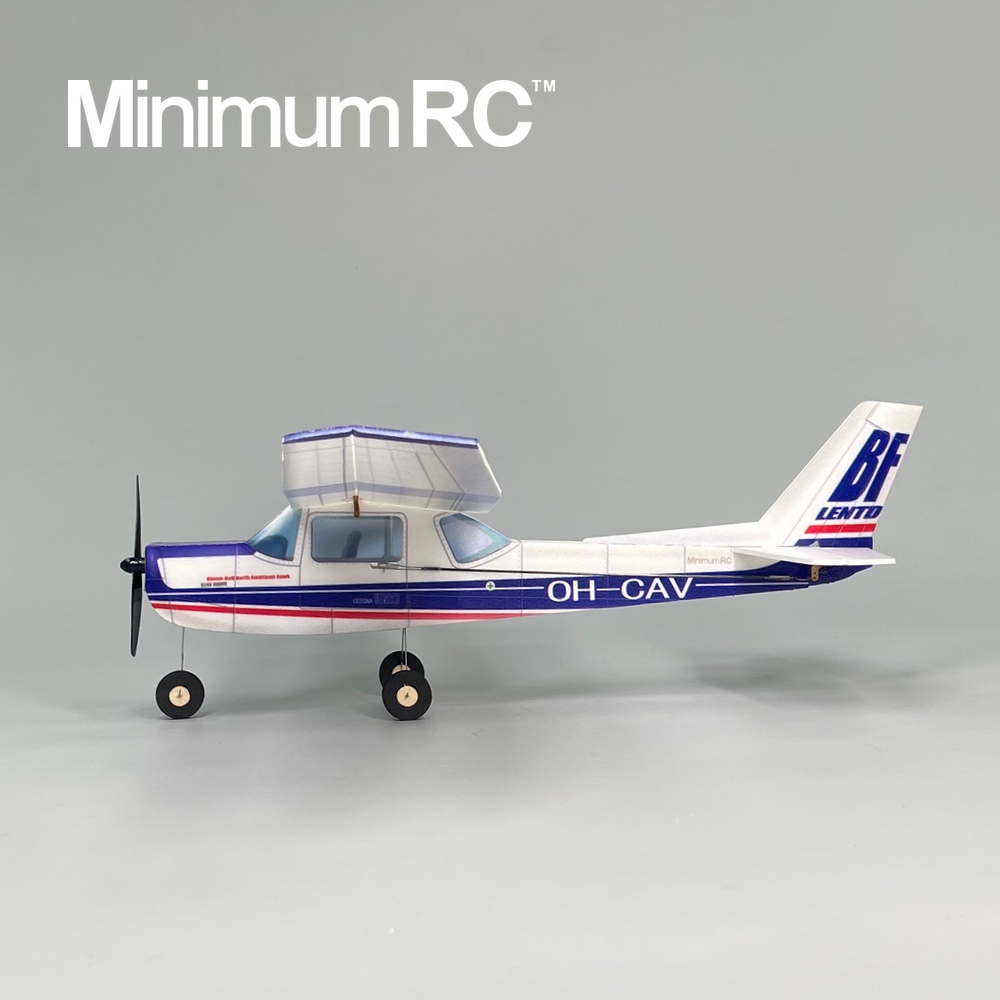 MinimumRC Plane Kit Blue Cessn - Model Kit Airplane ulasan dan harga