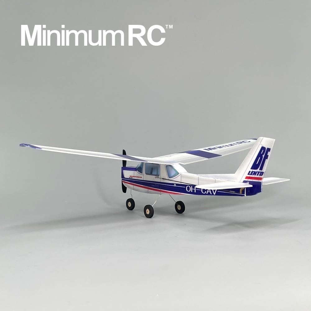MinimumRC Plane Kit Blue Cessn - Model Kit Airplane ulasan dan harga