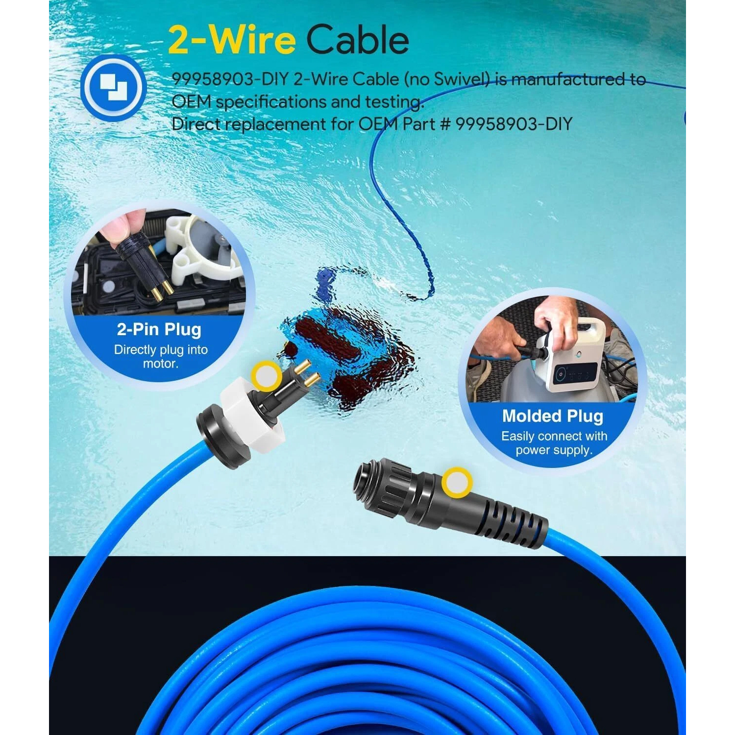 99958903-DIY Cable Cord, 2 Wir - Model Kit Lancelot ulasan dan harga