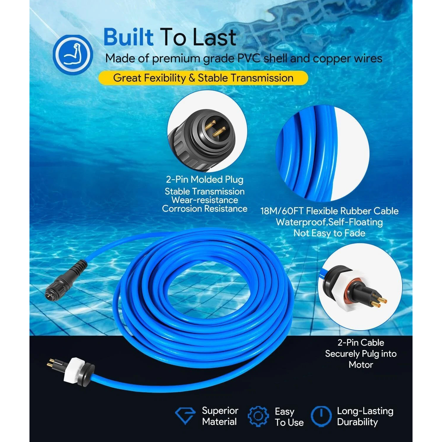 99958903-DIY Cable Cord, 2 Wir - Model Kit Lancelot ulasan dan harga