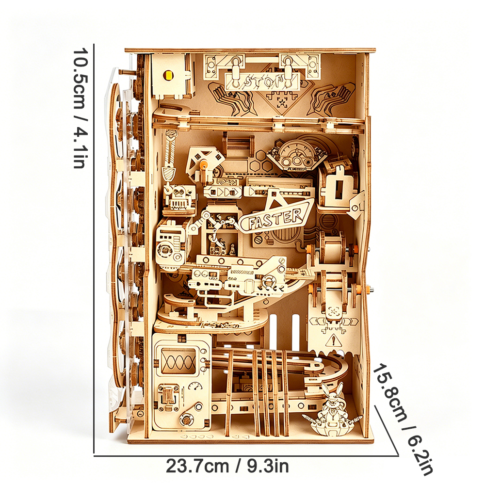 Ury 3D Wooden Puzzle Electric  - Model Kit Runner ulasan dan harga