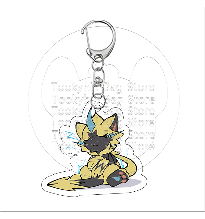 Zeraora  Acrylic Keychain Q Ve - Model Kit Plastic ulasan dan harga
