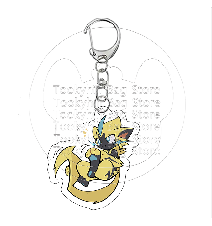 Zeraora  Acrylic Keychain Q Ve - Model Kit Plastic ulasan dan harga