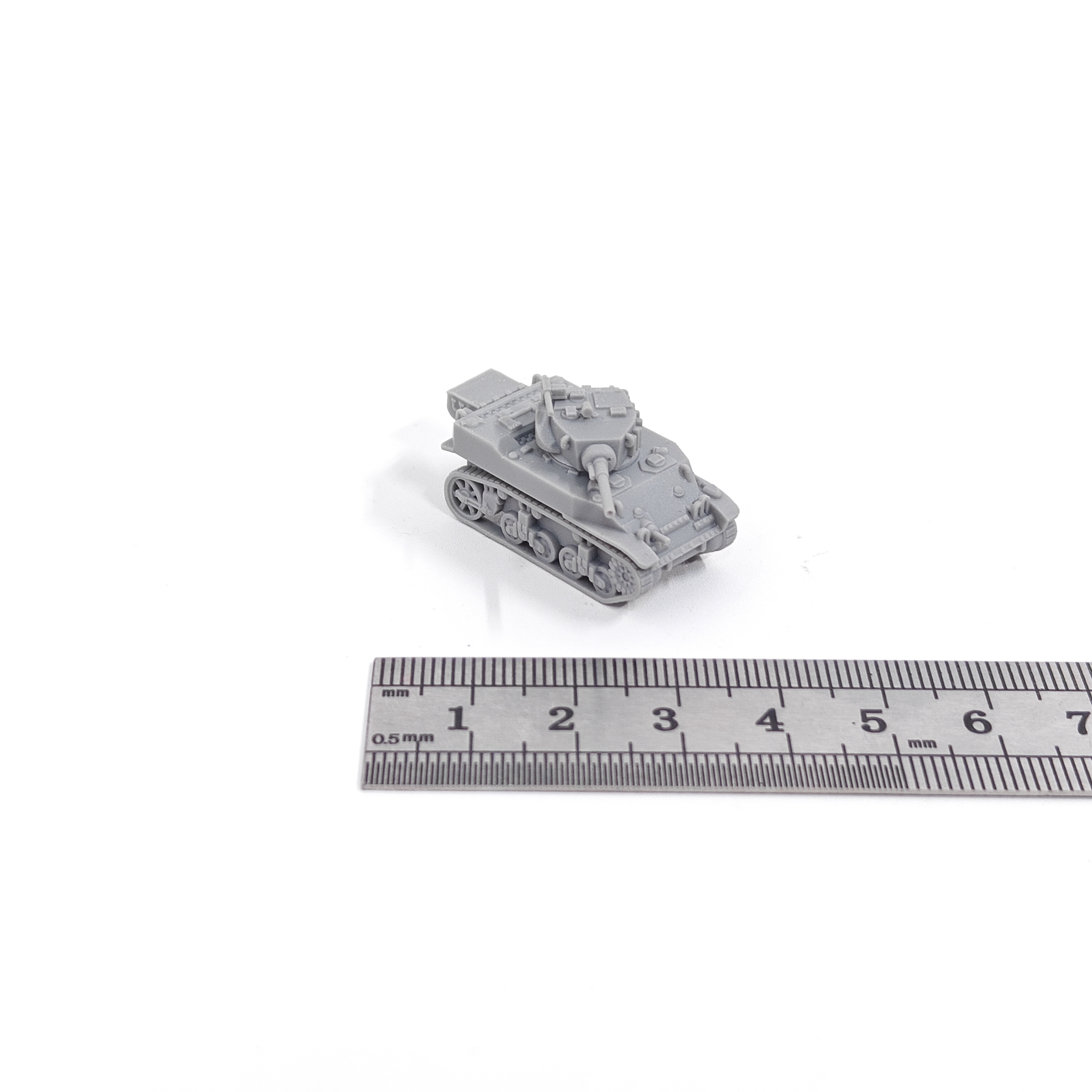 1/144 Scale  M5A1 Stuart Light - Model Kit Motor Nuclear ulasan dan harga