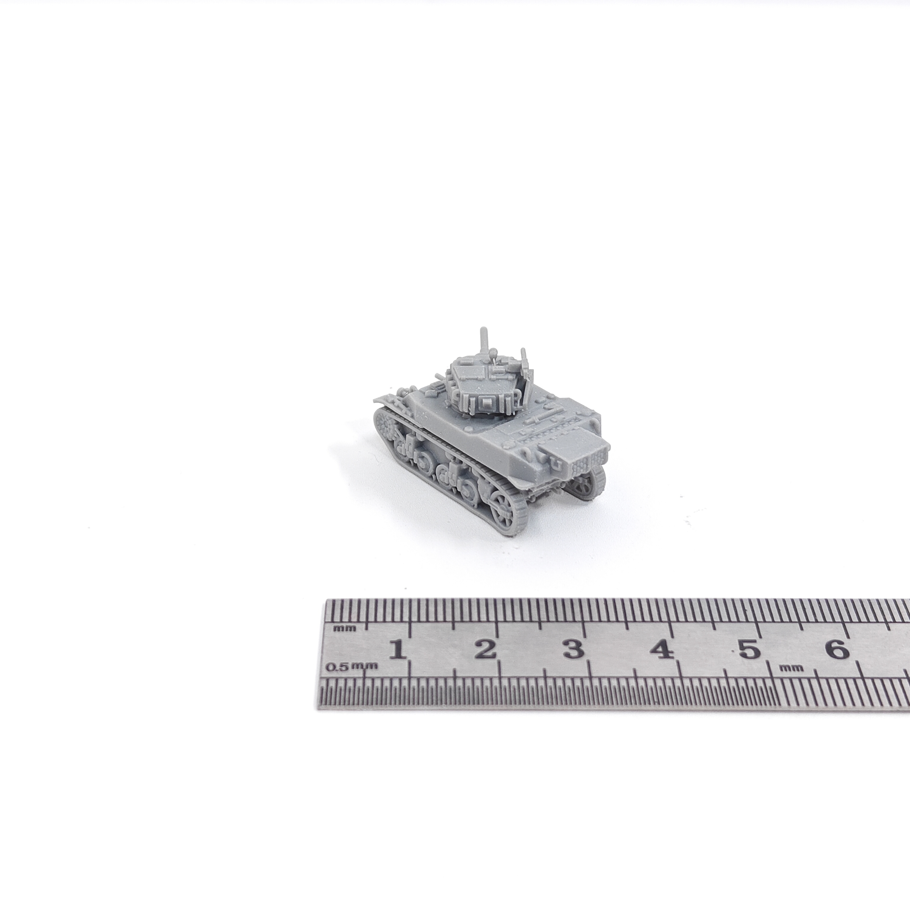 1/144 Scale  M5A1 Stuart Light - Model Kit Motor Nuclear ulasan dan harga