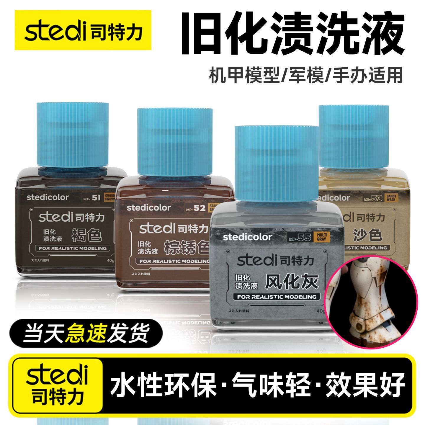 STEDI Weathering Solution - Re - Model Kit Mecha ulasan dan harga