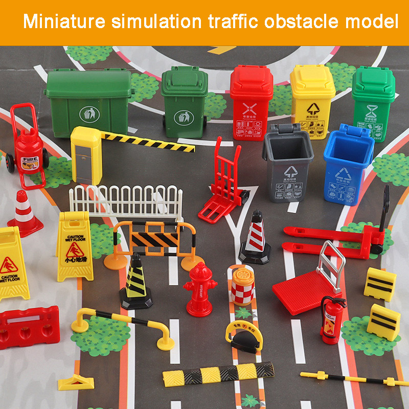 Miniature Simulation Traffic O - Model Kit Runner ulasan dan harga