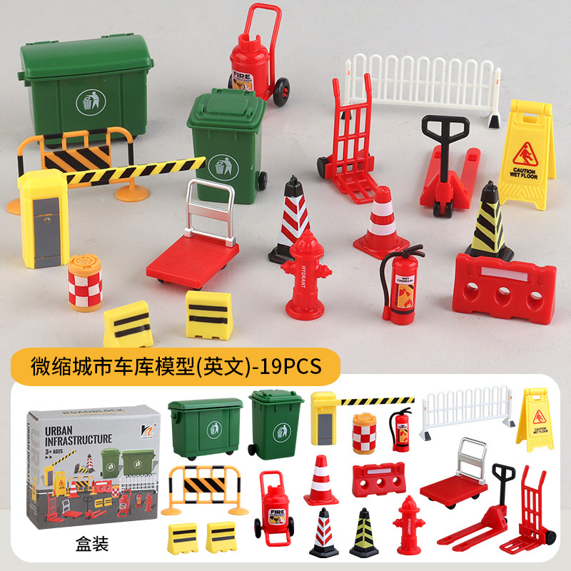 Miniature Simulation Traffic O - Model Kit Runner ulasan dan harga