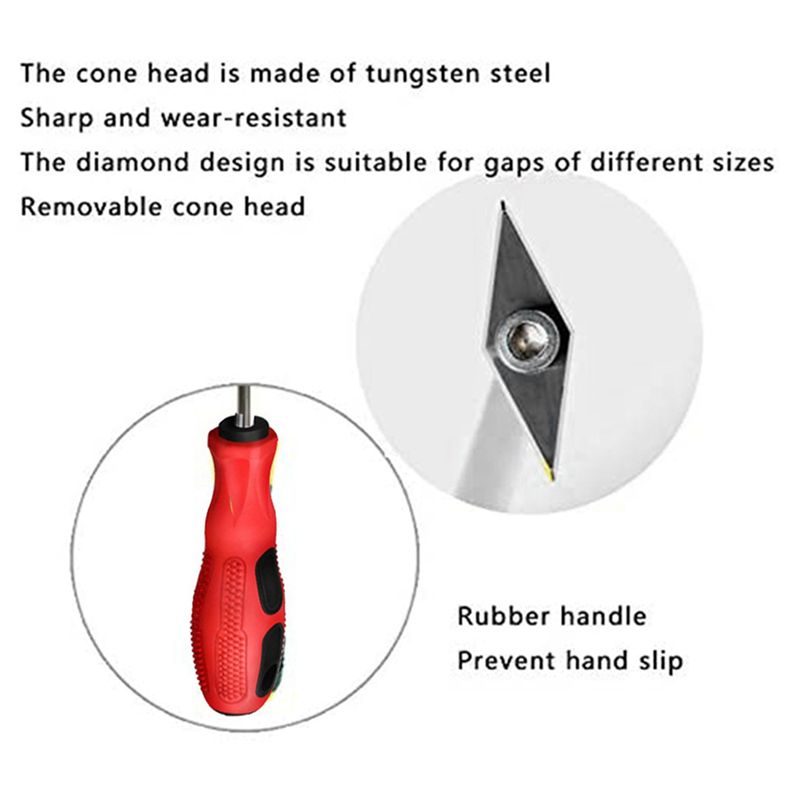 A98E-4-Piece Slotting Machine  - Seam Scraper Tool ulasan dan harga
