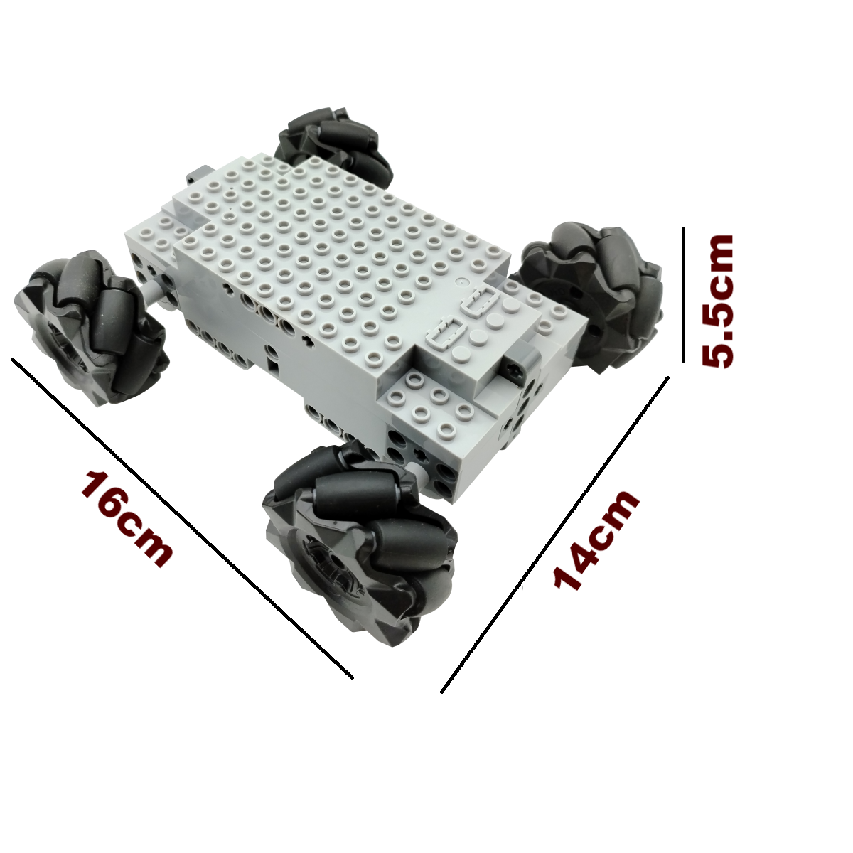 Technical MOC EV3 Mecanum Whee - Model Kit Lancelot ulasan dan harga