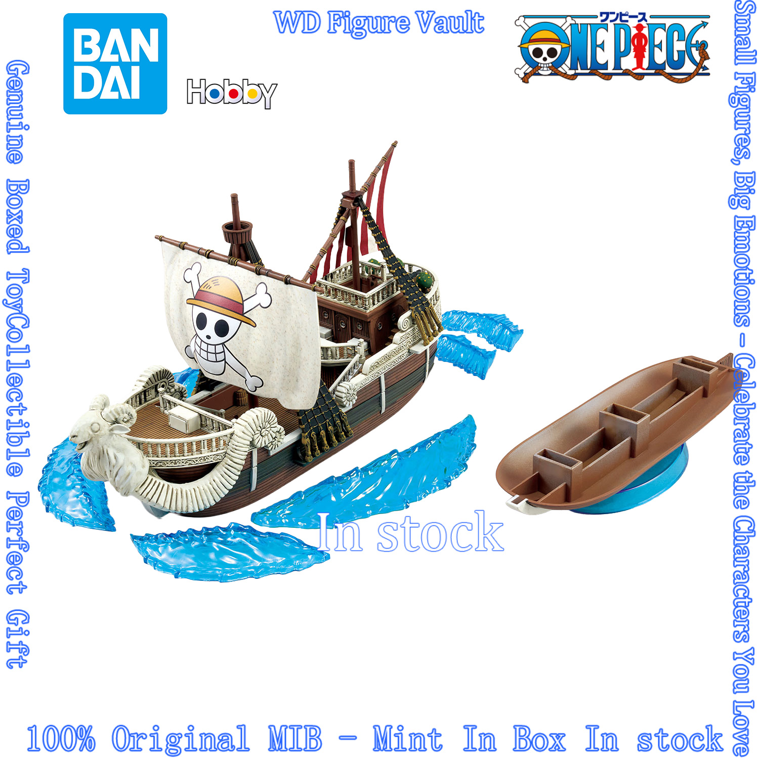 In StockBandai Grand Ship Coll - Model Kit One Piece Going Merry ulasan dan harga
