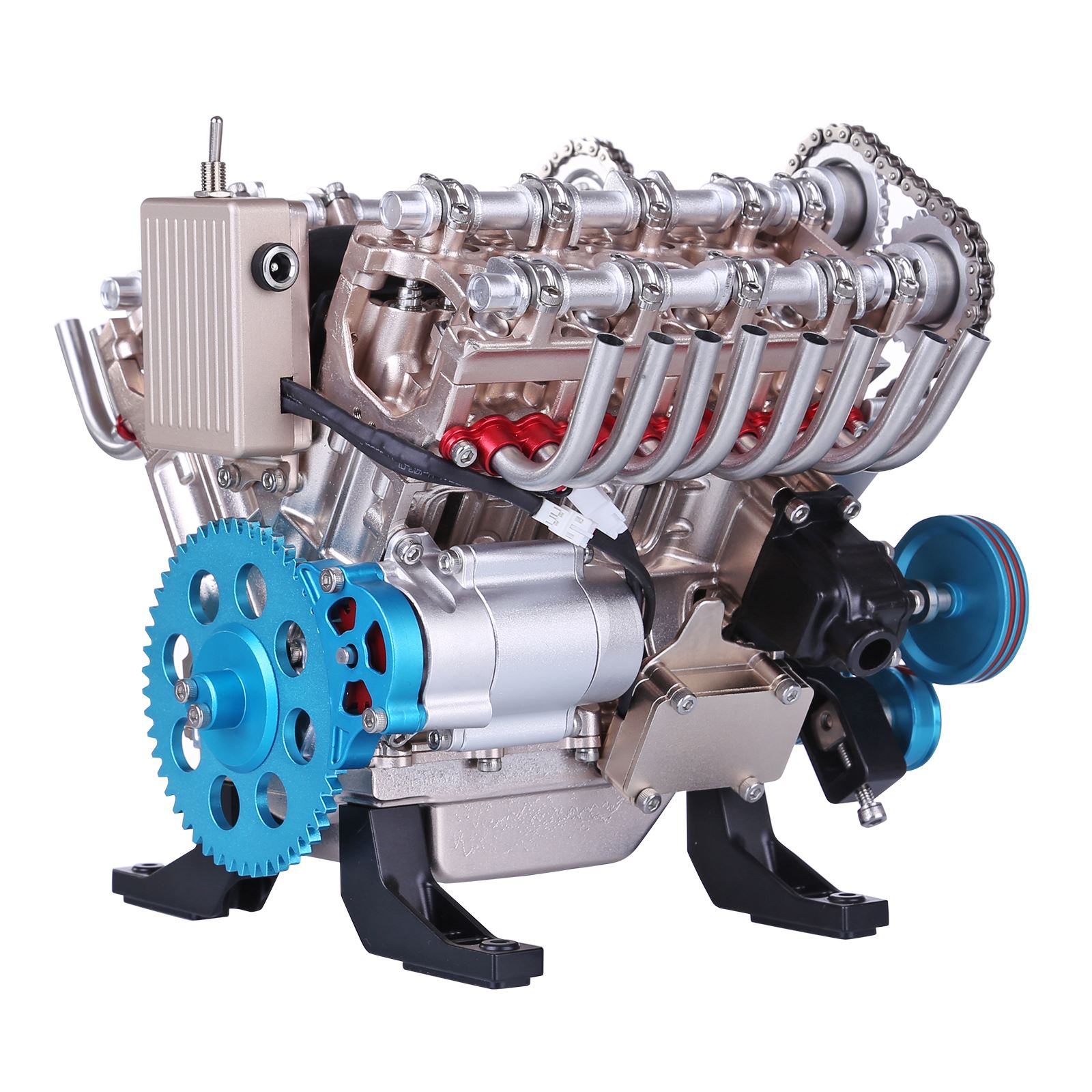 500+Pcs DIY V8 Engine Model Me - Model Kit Engine ulasan dan harga