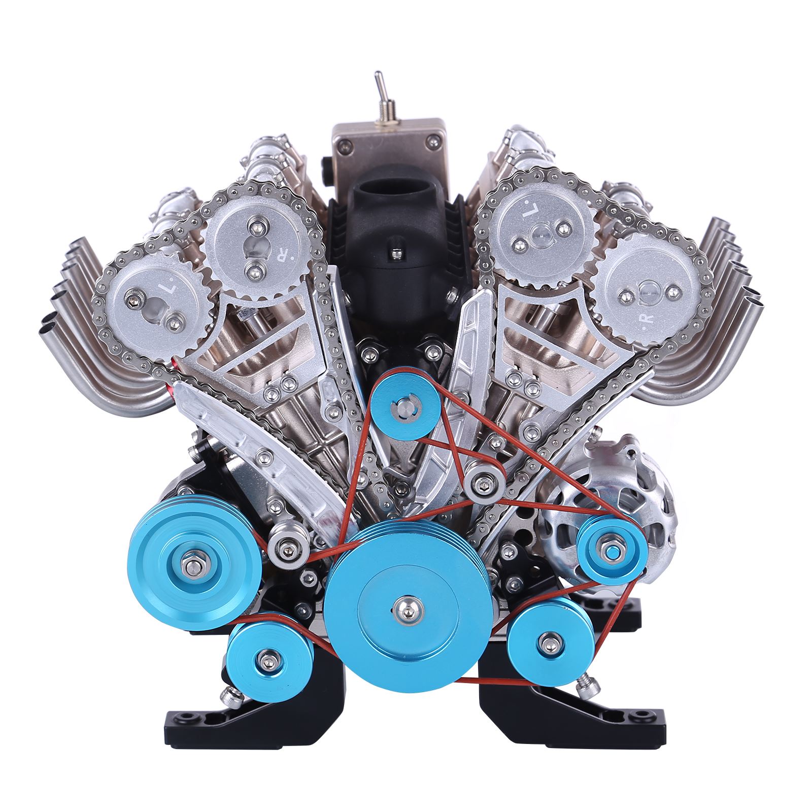 500+Pcs DIY V8 Engine Model Me - Model Kit Engine ulasan dan harga