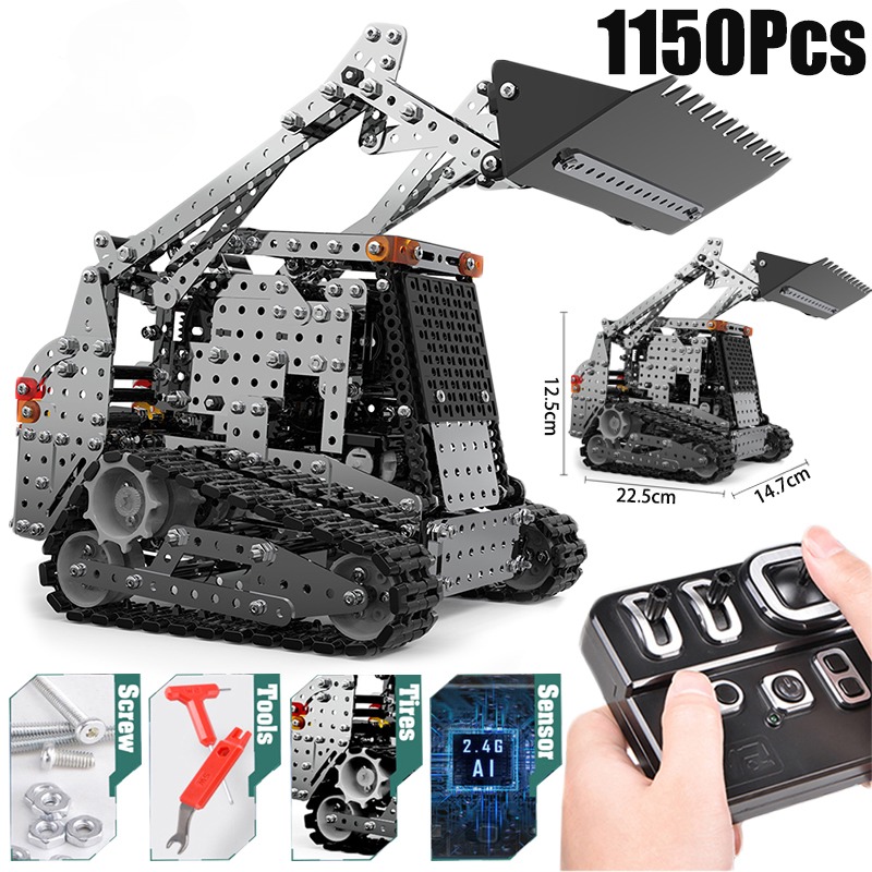 2.4G 10CH RC Tracked Dump Truc - Model Kit Runner ulasan dan harga
