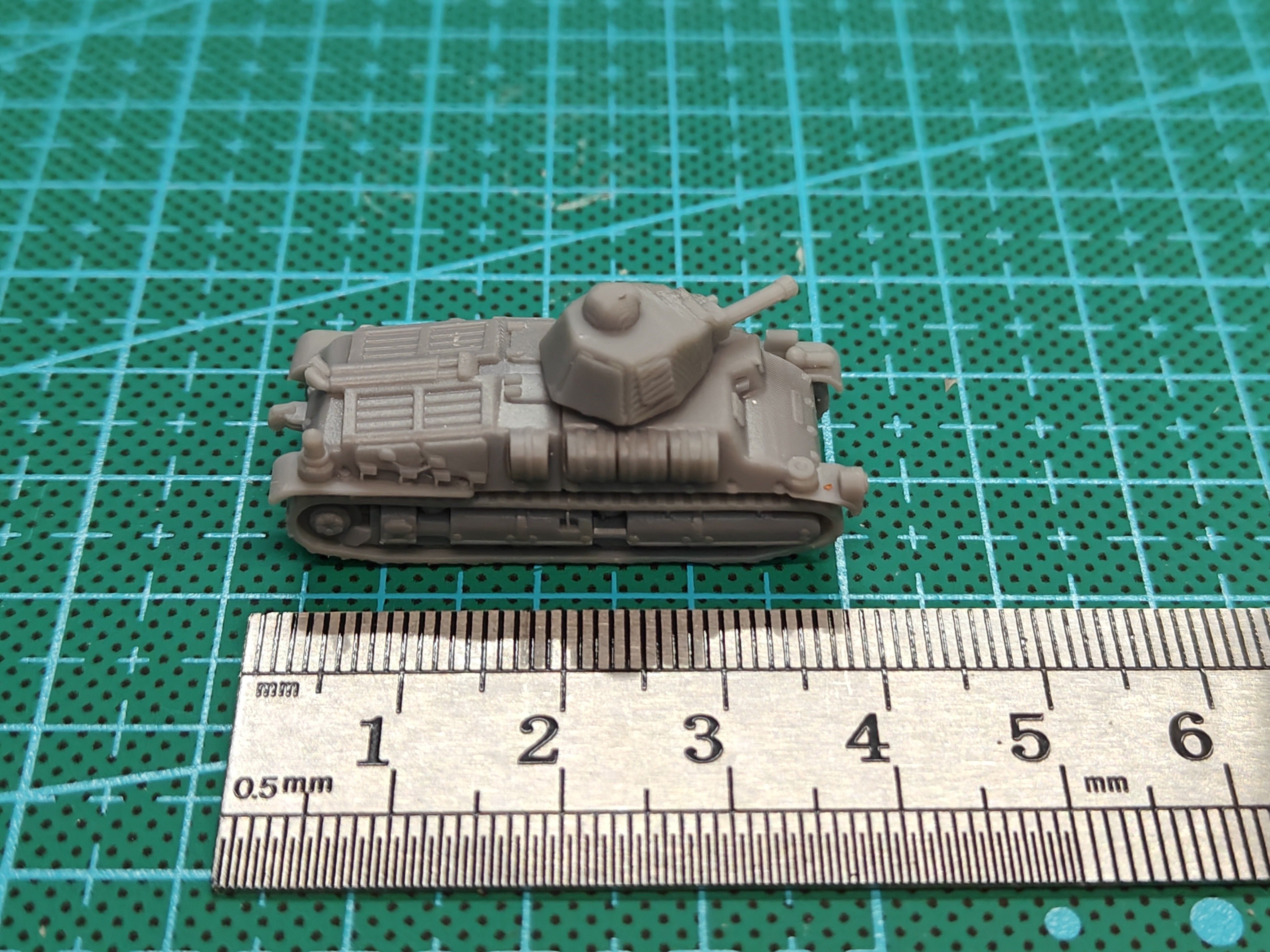 1/144 Scale Somua s35 Tank  MO - Model Kit Motor Nuclear ulasan dan harga