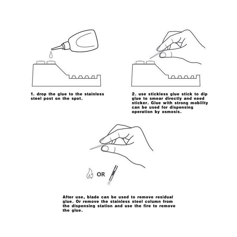 DSPIAE AT-GA Super Glue Applic - Model Kit Glue ulasan dan harga
