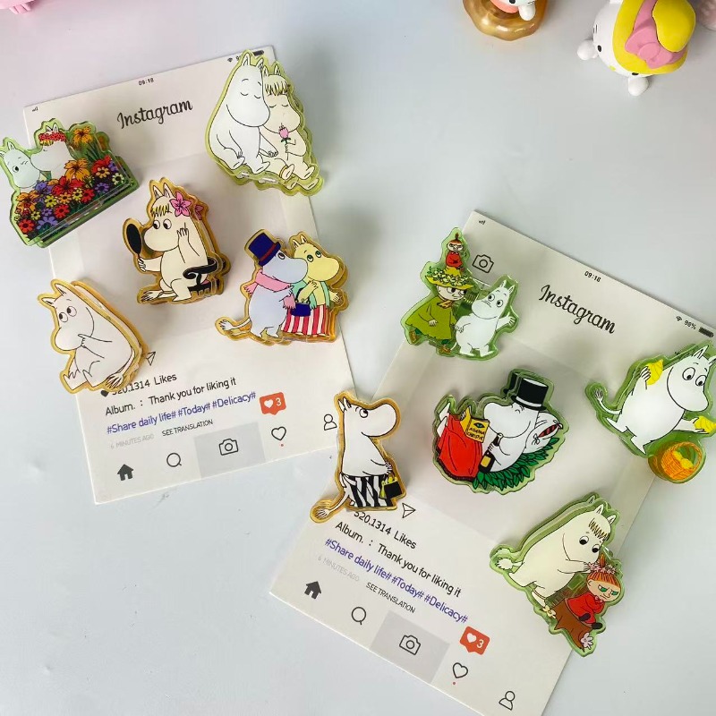 Moomin storage clip Stylish an - Model Kit Plastic ulasan dan harga