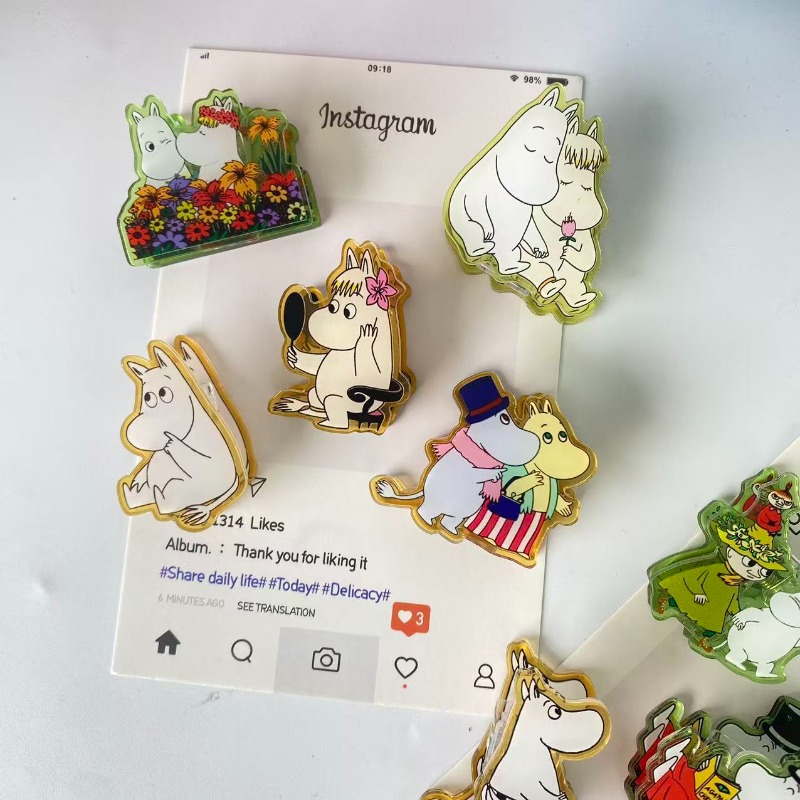 Moomin storage clip Stylish an - Model Kit Plastic ulasan dan harga