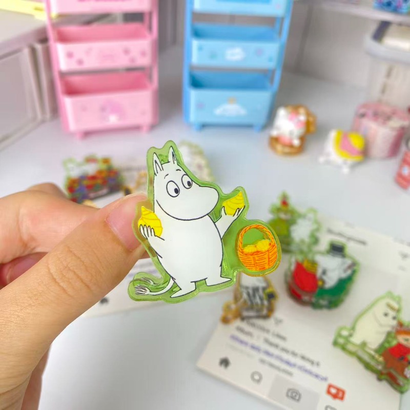 Moomin storage clip Stylish an - Model Kit Plastic ulasan dan harga
