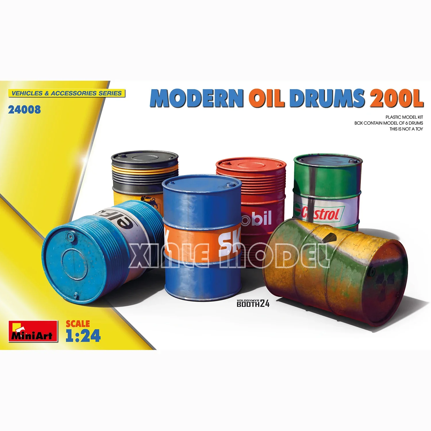 MiniArt 24008 1/24 Plastic Ass - Model Kit Glue ulasan dan harga