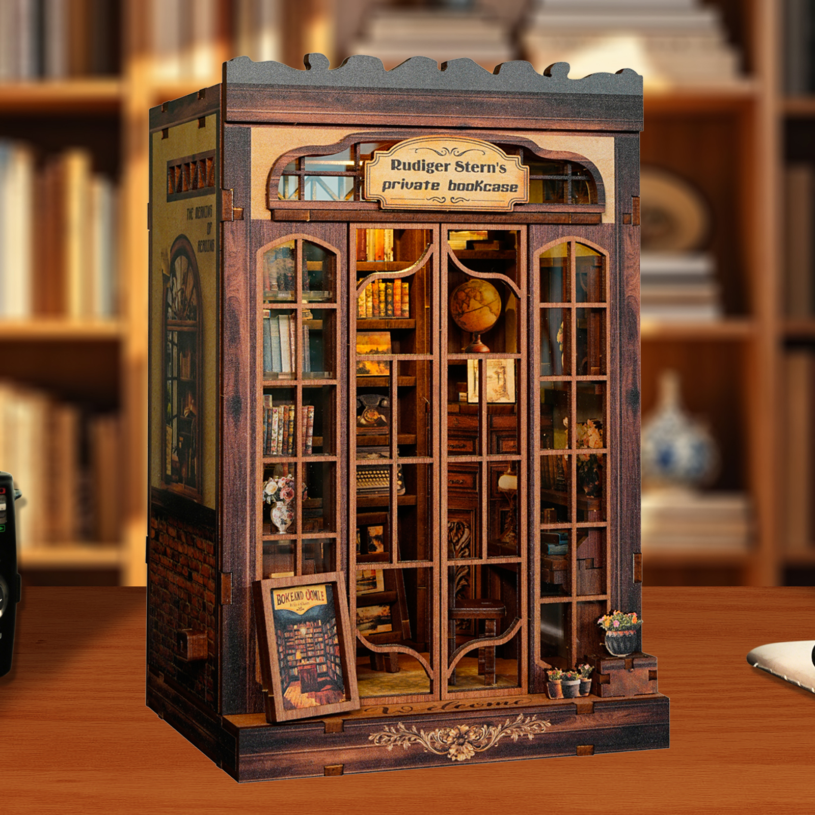 DIY Wooden Rudiger Stern's Pri - Model Kit Glue ulasan dan harga